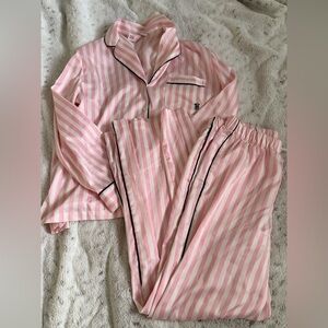 vs pink pj set